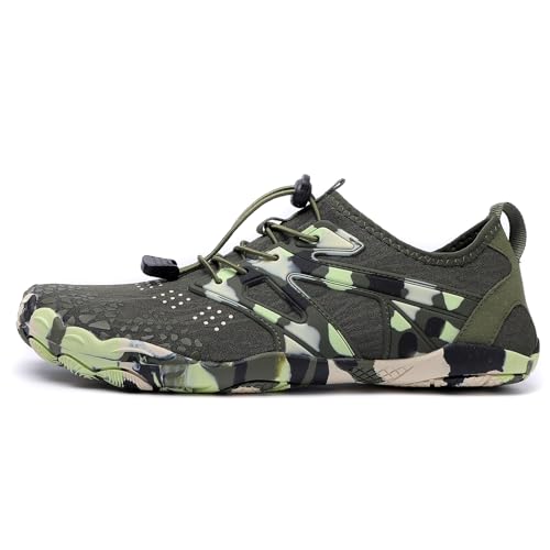 Image of Hike Barefoot Shoes for Women Men Breathable & Non-Slip Athletic Footwear Wide Toe Water Shoes,Designed for Walking,Running&Swimming