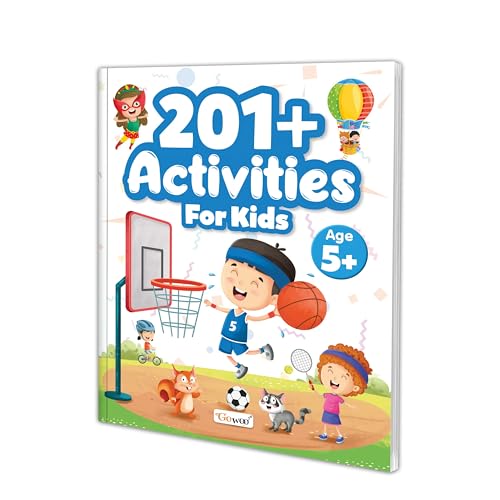 Image of 201+ Activity Book for Kids - Age 5+ :- educational puzzle and activity workbook, pattern games activity book, problem solving activity book