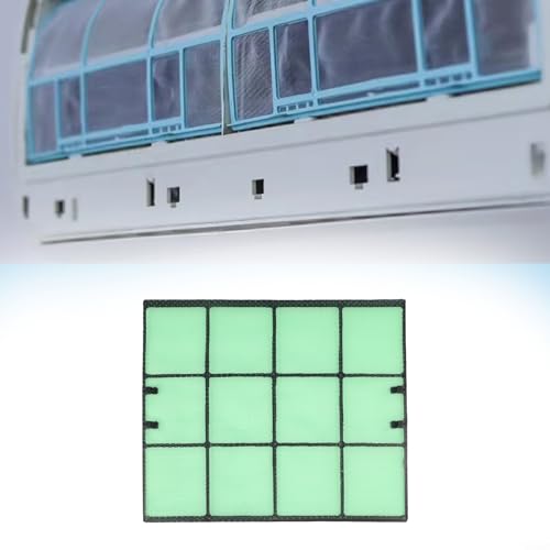 EffiFish Paquete de 2 filtros de polvo de aire acondicionado, para Daikin FTXH35 FTXD35 FTXS35DV2C unidad colgante protección de calidad del aire interior