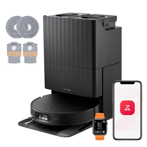 Miniatura 8 de roborock Qrevo Edge 2 Robot Aspirador Succión Extrema de 25000 Pa, Negro