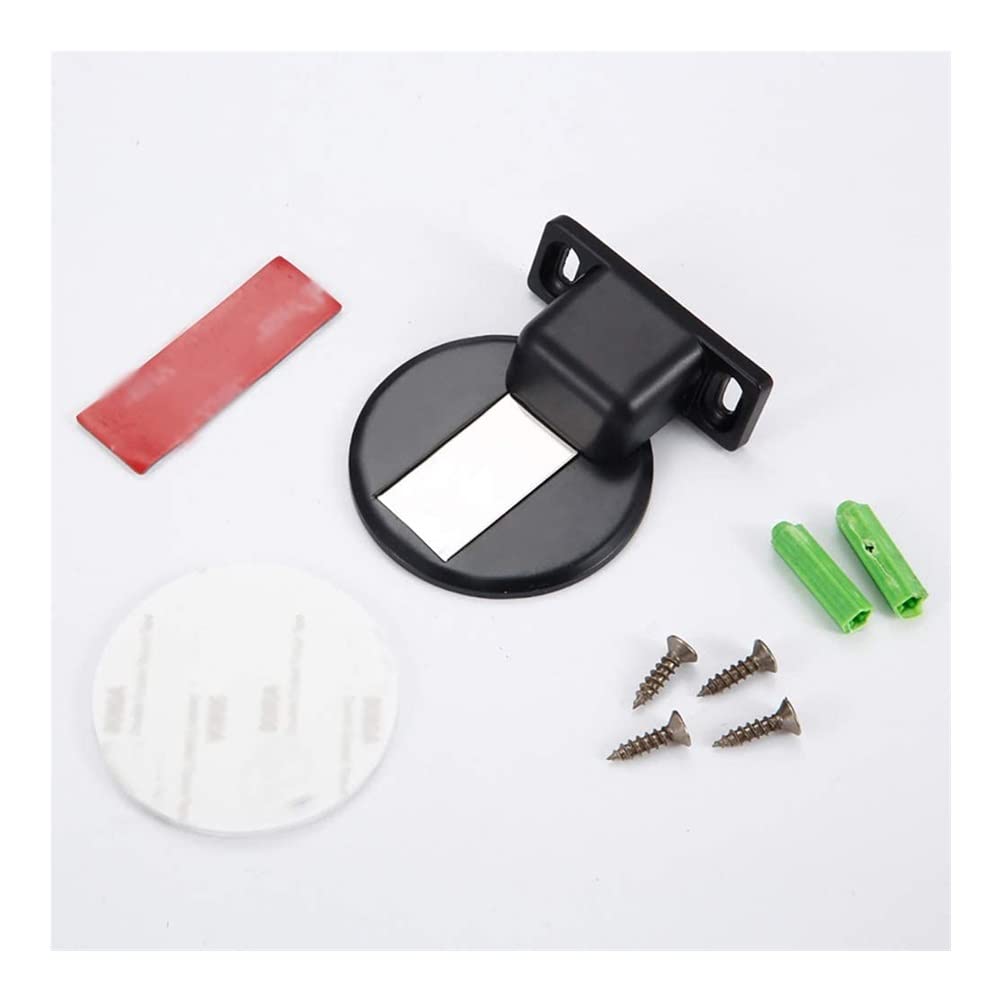 Butée de porte invisible sol et mur aimantée pour carrelage intérieur Nero