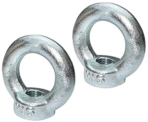 Aerzetix C49732 Satz von 2 Ringmuttern
