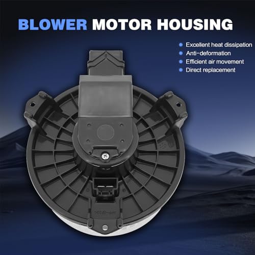 Image of Front HVAC Heater Blower Motor Assembly Compatible with Ford & Lincoln Vehicle - for Continental 2017-2020, Edge 2015-2024, Fusion 2013-2020, MKX 2016-2018, MKZ 2013-2020, Nautilus 2019-2023
