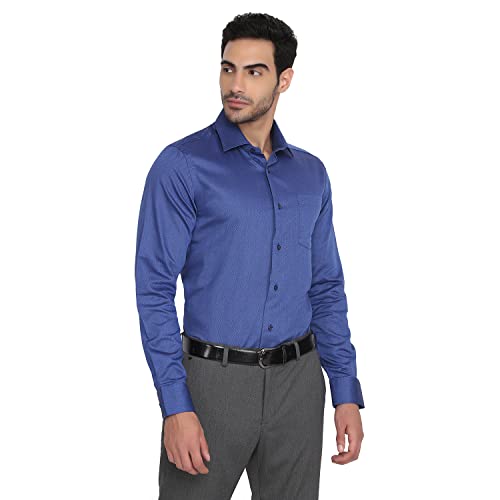 Image of blackberrys Structured Cotton Slim Men's Shirt