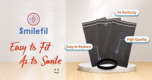 S SMILEFIL 38737/CMXZVBE38737 Wet/Dry Vac Filter Bags for Craftsman 2 to 2.5 Gallon Wet/Dry Vacuums and Powerhead Bucket Vac, Part# CMXZVBE38737 / 9-38737