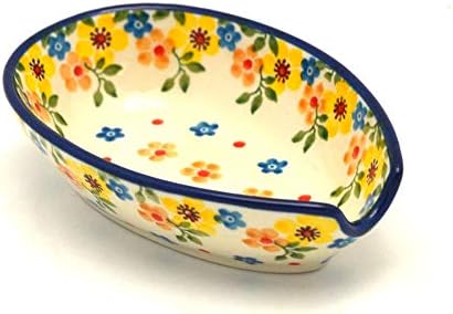 Polish Pottery Spoon Rest - Buttercup