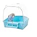 JVHLOV Papagei Bad Box, Hängender Käfig Haustier Vogel Papagei Transparente, Badewanne Vogelkäfig Zubehör, Badewanne für Sittiche, Haustiere, Bräute, Kanarienvögel, Papageien Box günstig Kaufen-JVHLOV Papagei Bad Box, Hängender Käfig Haustier Vogel Papagei Transparente, Badewanne Vogelkäfig Zubehör, Badewanne für Sittiche, Haustiere, Bräute, Kanarienvögel, Papageien