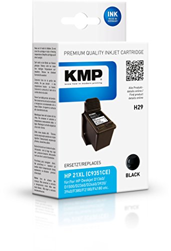 Preisvergleich Produktbild KMP Tintenkartusche für HP Deskjet 3940, H29, black