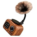 Enceinte de bureau rétro : un cadeau idéal pour vos amis et votre famille, platine vinyle vintage