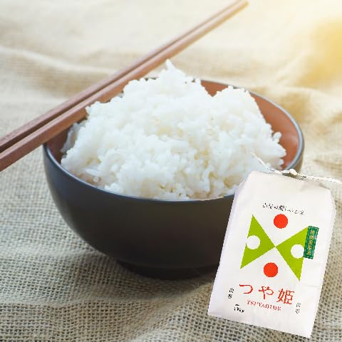 Amazon.co.jp: 令和7年産 新米 山形県産 つや姫 白米 5kg : 食品・飲料