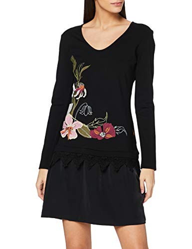 Mamatayoe Piovene Abito Casual, Nero, L Donna