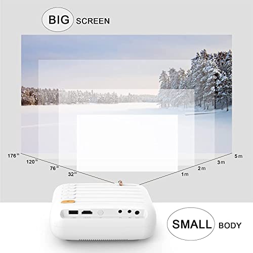 WZATCO Pixel | Portable LED Projector | Native 720p Full HD 1080P Support | LTPS Technology | Best in Segment | 250 ANSI | 176" Max Screen | Home &... - Image 5