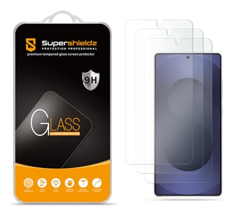 Image of Supershieldz (3 Pack) Designed for Samsung (Galaxy S26 Ultra) Tempered Glass Screen Protector, Anti Scratch, Bubble Free