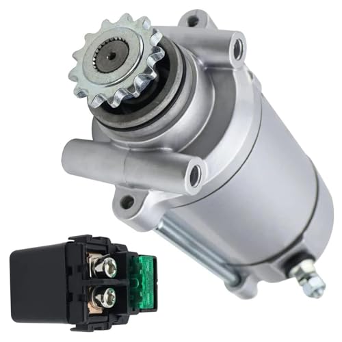 Démarreur moto 31200-KW4-018 et relais de démarreur Rebel 250 CMX250C2 1999 2000