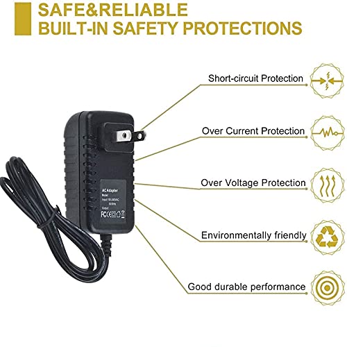 K-MAINS AC/DC Adapter Replacement for Uniden BC560XLA BC560XLT BC700A Radio Scanner Power Supply