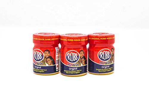 ROBB Pain Relieving/Cold Remedies Balm Ultra Strength Non-staining. Made with Eucalyptus Oil(2 Bottles in a Pack)