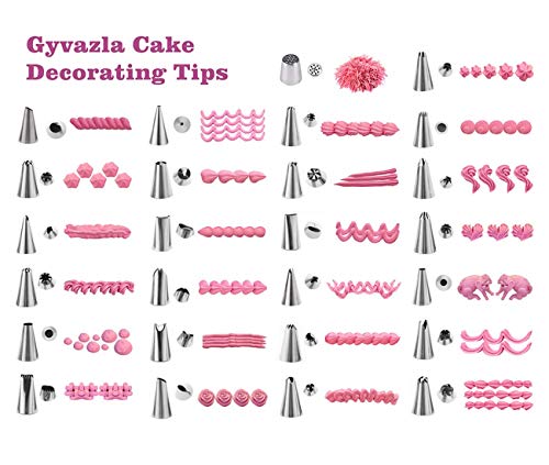 Decorazione Torta, Gyvazla 32 Pieces with 20 Punte...