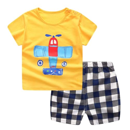 Image of Bold N Elegant Unisex Child Cotton Solid - Be Bold Inside & Elegant Outside T-Shirt And Shorts Clothing Set