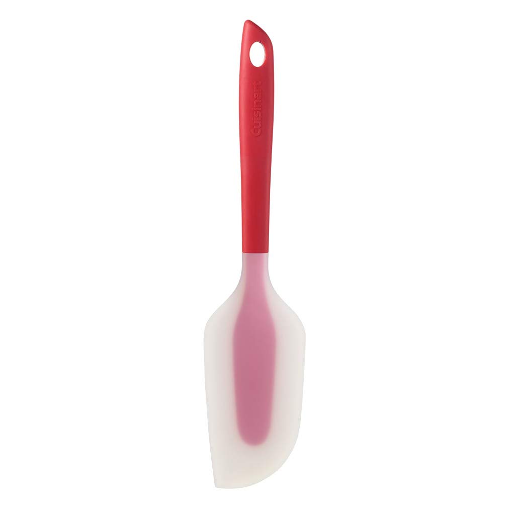 Cuisinart Silicone Spoon Spatula Set, One Size, Red