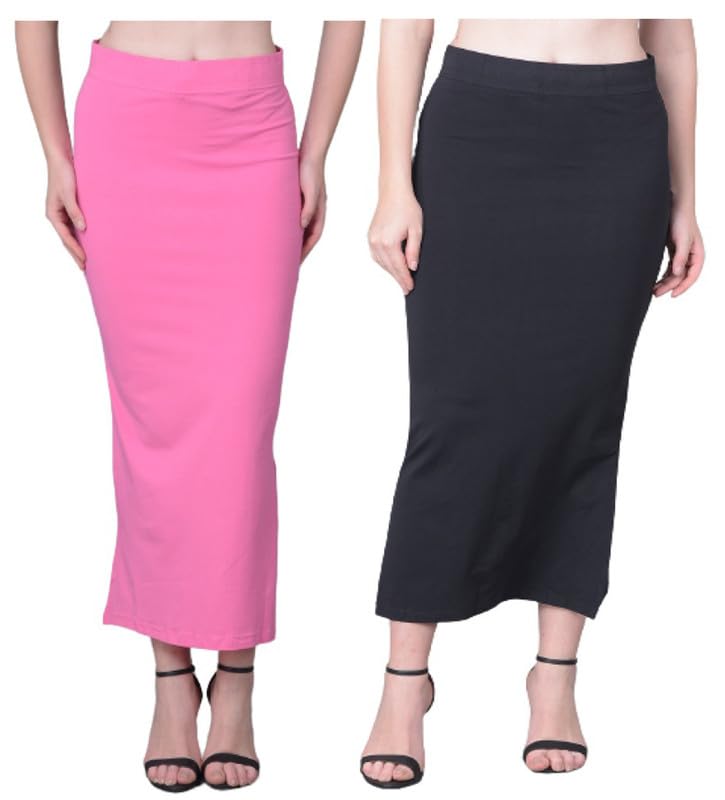 Image of Comfort Lady Women Cotton Blend Saree Shapewear /Saree Shapers Underskirt /Saree Petticoat