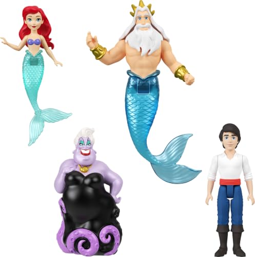 ​Mattel Disney Princess Ariel Set of 4 Small Dolls Inspired by Movie - image 6