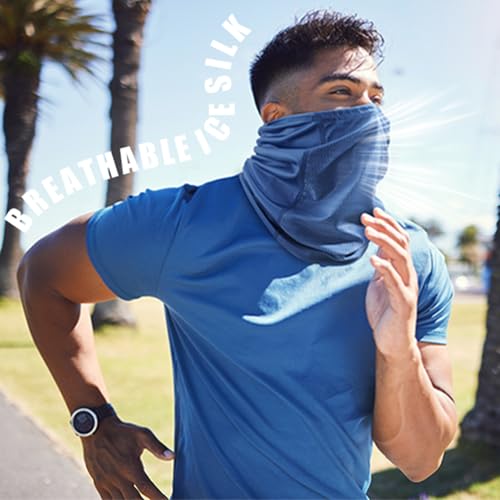 Image of Geyoga Cooling Neck Gaiter for Men Women Summer Breathable Face Mask