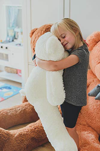 Angelove Teddybär Groß XXL - Riesen Teddy 80cm-180cm, Riesiges Kuschelbär, Plüsch Bär - Rosa 160cm – Bild 6