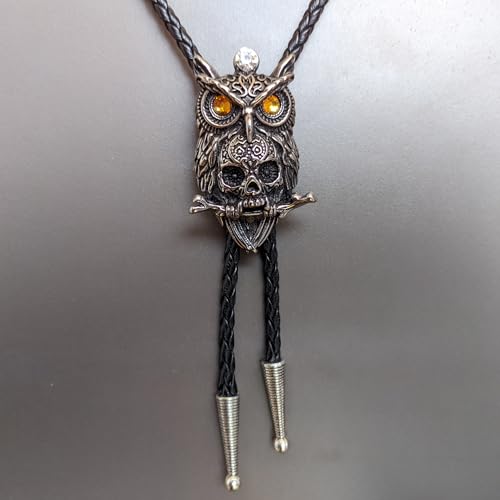 Image of Animal & Plant Bola Tie Bolo Tie Wedding Necklace for Men Women Groomsmen Western Cowboy Necktie
