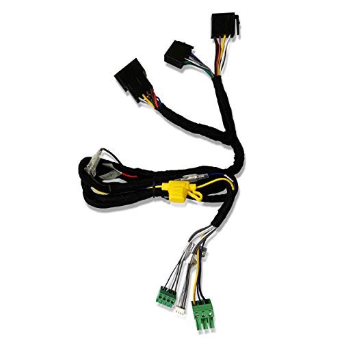 ETON UG ACCM2: ISO High Level Kabel przyłączeniowy ISO do wzmacniacza ETON Micro 120.2, przyłącza z wtyczką, 2 kanały