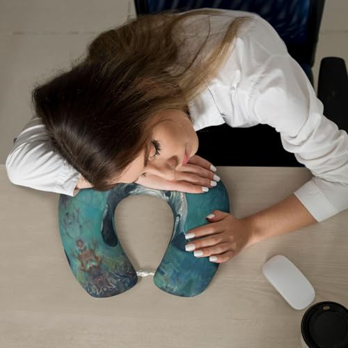 Almohada de espuma viscoelástica ajustable negra miniatura 7