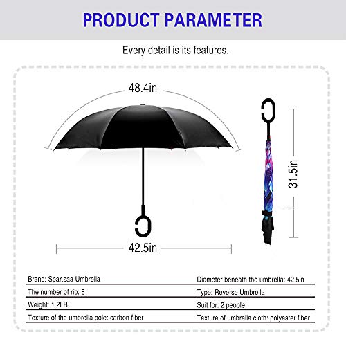 Image of SIEPASA Automatic Open Close Compact Travel Umbrella with Wind Vent Umbrella big size Lightweight Windproof Folding for men Women