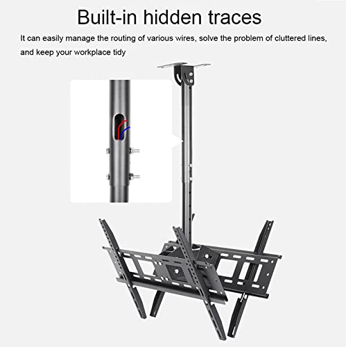 Support TV double dos à dos : la solution de montage gain de place pour grand écran - 5