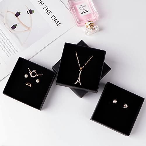 Sdootjewelry SJ013Z-8-12PCS Black Jewelry Boxes Bulk 12 Packs thumb #4
