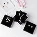 Sdootjewelry Black Jewelry Boxes Bulk 24 Packs, Gift Box for Jewelry with Foam, Small Jewelry Boxes for Gifts, 3.5'' × 3.5'' × 1.2''