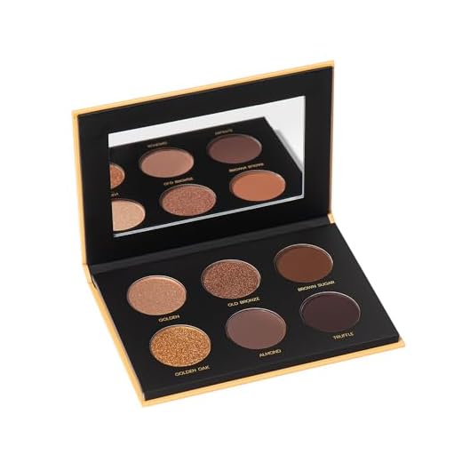 Océane Paleta De Sombras Tons Terrosos - 6 Eyeshadow Palette Classic Edition 7 8G