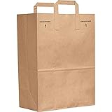 Duro ID# 88885 1/6 Ez Karry Up 70# Natural Kraft 300pk 12 x 7 x 17