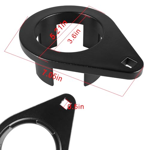 Image of Bearing Carrier Retainer Nuts Installs & Removes Tool for Mercruiser All Bravo LLL Drives, Replacement 91-805374 1, 805374 1, 805374-1, 91-8053741