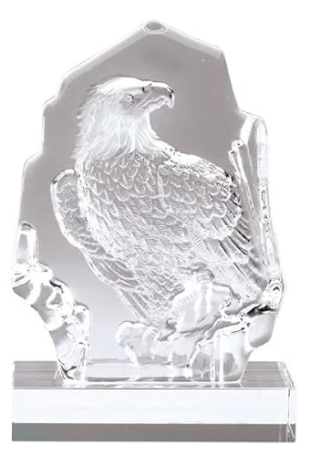 Same Day Awards Crystal Eagle Trophy 7.5 Inches Personalize/Customize W/Free Engraving #TOP23