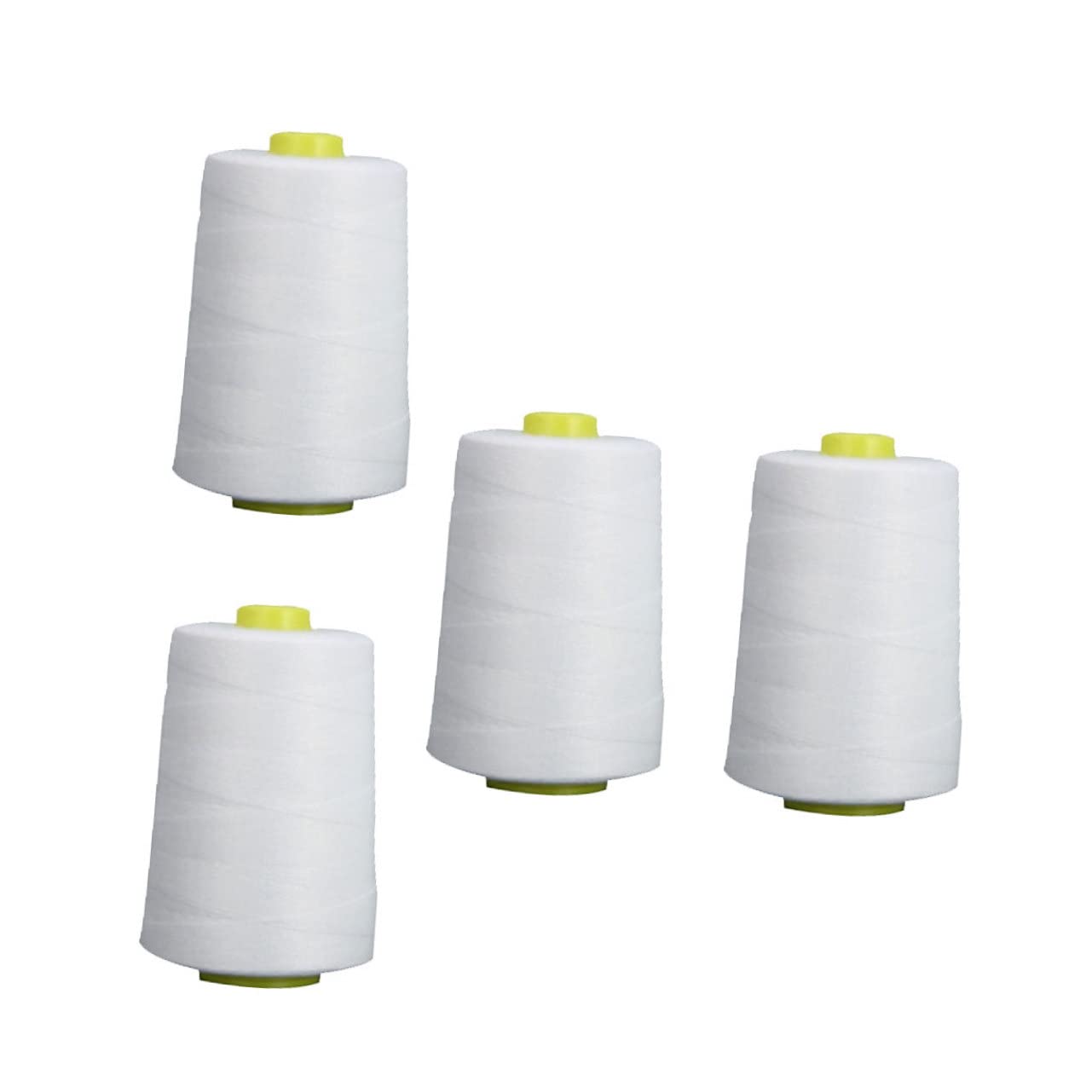 Homoyoyo 4piezas Línea De Paquetes Hilo De Coser Unidades Hilo De Poliéster Máquina De Coser Para Costura Manual y Cierre De Bolsas
