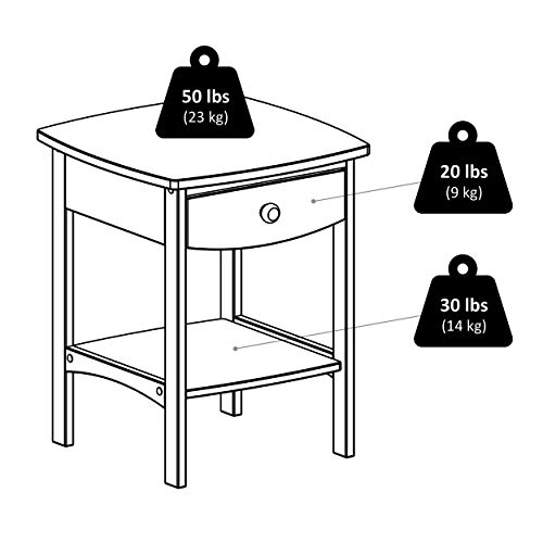 Image of Winsome Wood Claire Accent Table, Black