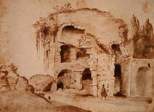 Peintures une Ruine sur le Palatin Claude Lorrain Décoration Murale Grand Format