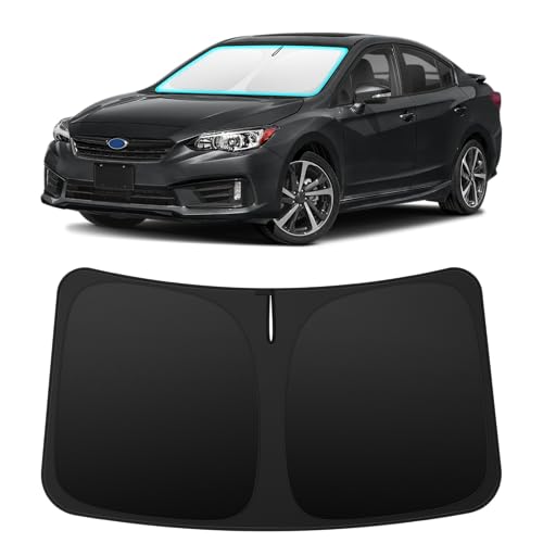 Image of INSAUTO Custom Fit Windshield Sun Shade for Subaru Impreza 2017-2023 | Foldable Front Window Sunshade Car Accessories, UV & Heat Reflector, Keeps Interior Cool, Includes Storage Bag