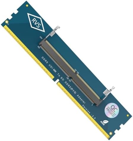 Laptop DDR5 Memory SO-DIMM to PC Desktop DIMM Expansion Adapter Card