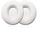 Produktbild Wommty 1 Paar Schaumstoff Ersatz Kopfhörer / Ohrpolster Reparatur / Ohr Kissen / Ohrmuscheln für Beats By Dr. Dre Solo2 / Solo 2.0 / Solo 3 Wireless Kopfhörer, Weiß