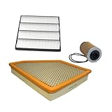 2-3pcs Filter Set Compatible For Chevrolet Camaro 3.6L 2009-2015 Cabin A/C Engine Air Oil Filter