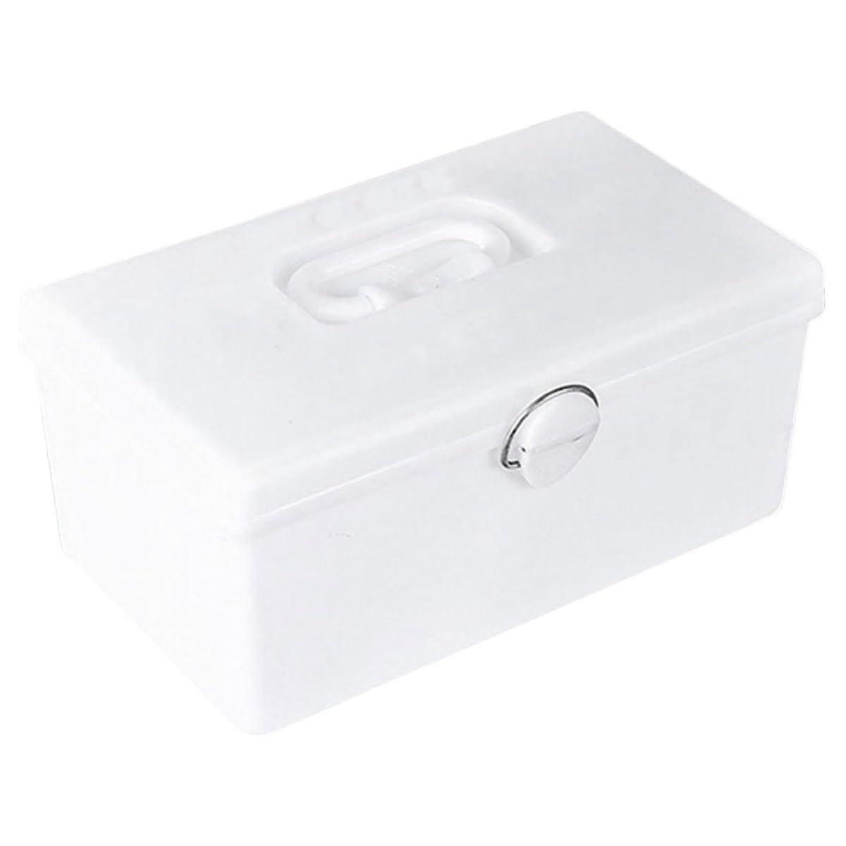 TOYANDONA Contenitore Mahjong Domestico in Plastica Grande Manico, Scatola Porta Carte Gioco Antipolvere Chiusura Ermetica per Conservazione e Trasporto Facile