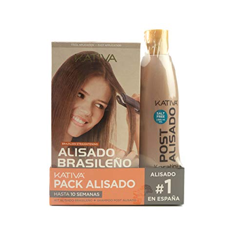 Kativa Brasileño Pack Kit Alisado Champú, 150 ml