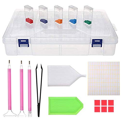 Ylinwtech Diamond Painting Accessori Scatole,Set