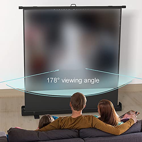 Pantalla Manual Portátil para Proyector 72 pulg 16:10 miniatura 5