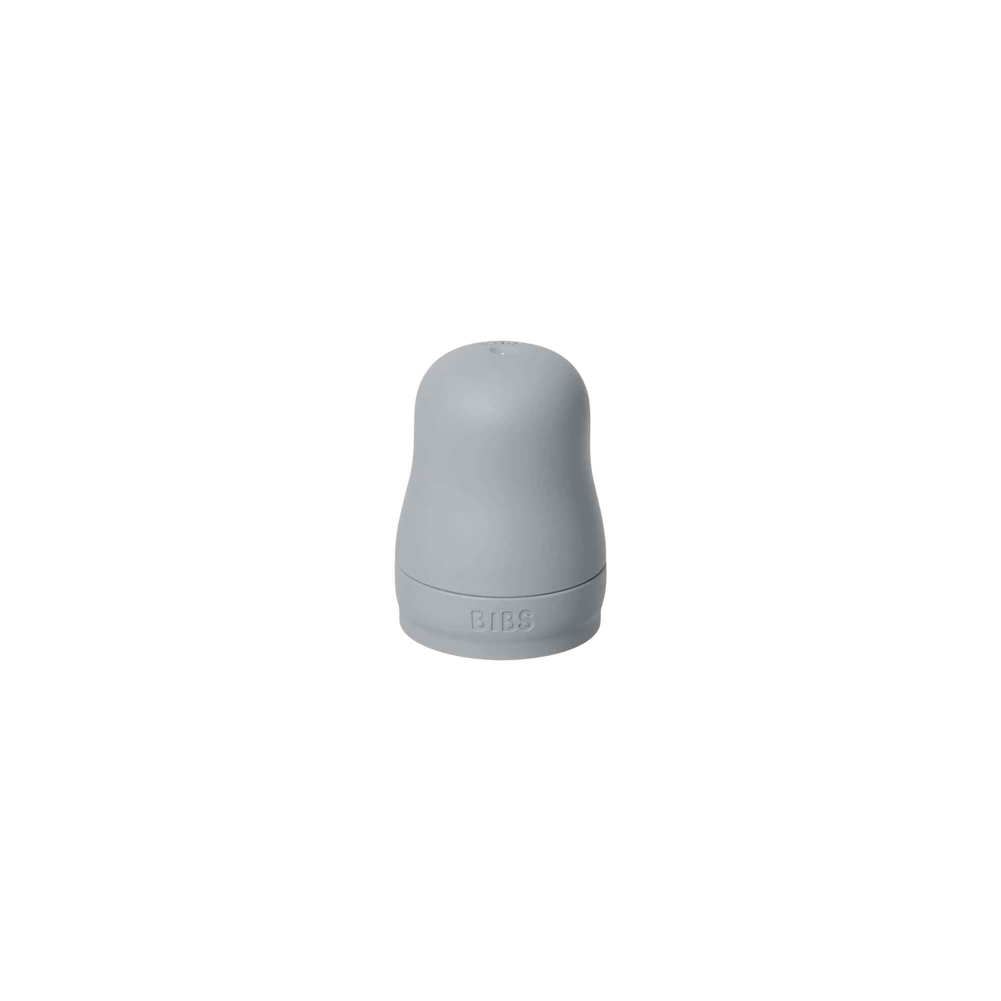 Set di tappi per biberon BIBS - Senza BPA, include tappo, chiusura di sicurezza e tappo a vite - Compatibile con i biberon BIBS (acquistabili separatamente) - Cloud